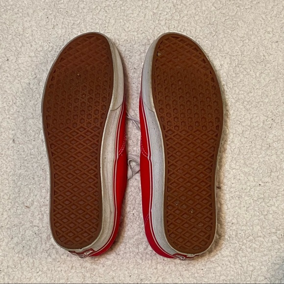 Red Vans - Picture 3 of 5